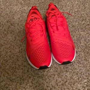 Nike Shoes - Red and black Nike Airmax 270. price negotiable Nike Shoes - Red and black Nike Airmax 270. price negotiable